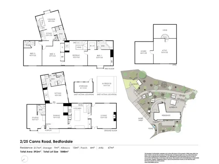 Floorplan of Homely house listing, 2/25 Canns Road, Bedfordale WA 6112