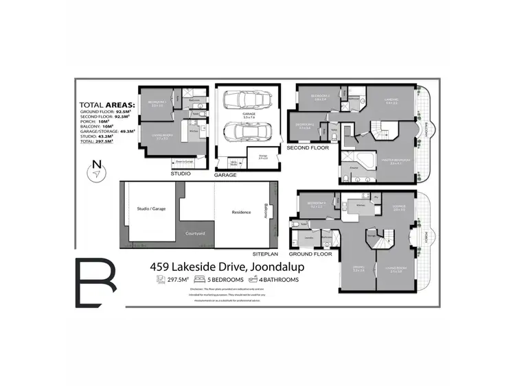 Floorplan of Homely house listing, 459 Lakeside Drive, Joondalup WA 6027