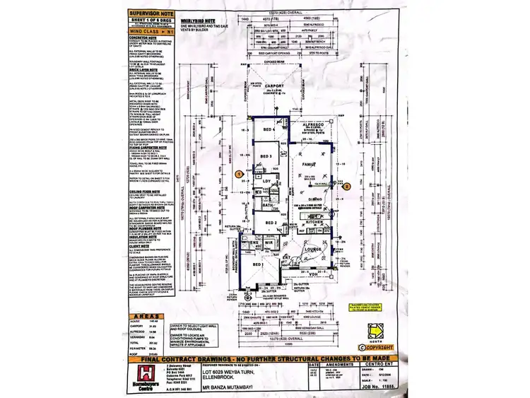 Floorplan of Homely house listing, 24 Weyba Turn, Ellenbrook WA 6069