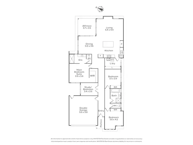 Floorplan of Homely house listing, 24 Fresco Way, Alkimos WA 6038