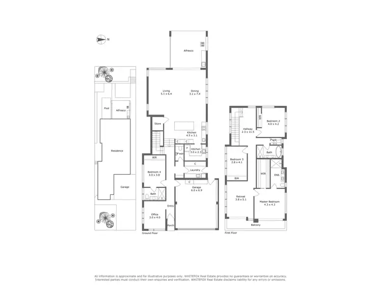 Floorplan of Homely house listing, 132 Colin Road, Wembley Downs WA 6019