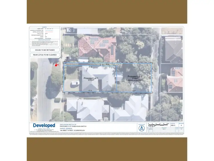 Floorplan of Homely house listing, 196 Abbett Street, Scarborough WA 6019