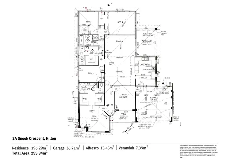 Floorplan of Homely house listing, 2A Snook Crescent, Hilton WA 6163