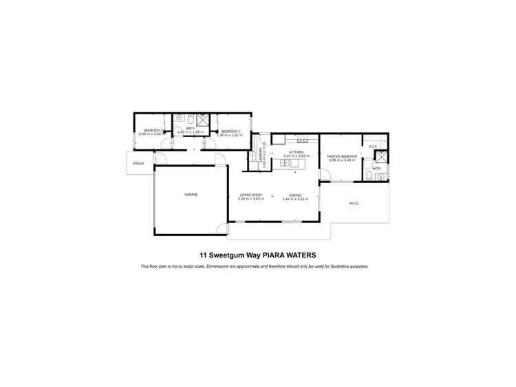 Floorplan of Homely house listing, 11 Sweetgum Way, Piara Waters WA 6112