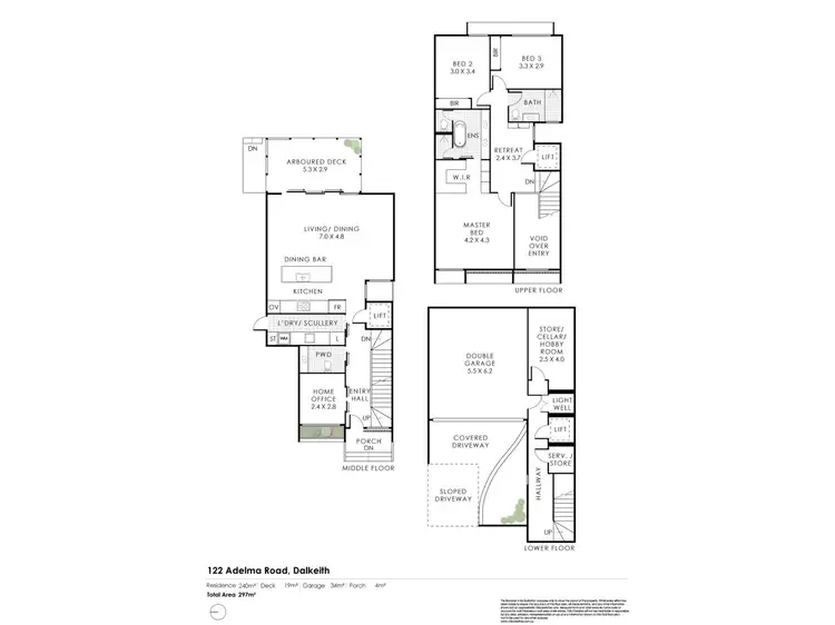 Floorplan of Homely house listing, 122 Adelma Road, Dalkeith WA 6009