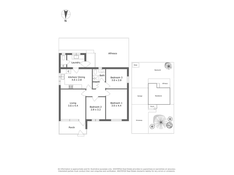 Floorplan of Homely house listing, 13 Diana Crescent, Lockridge WA 6054