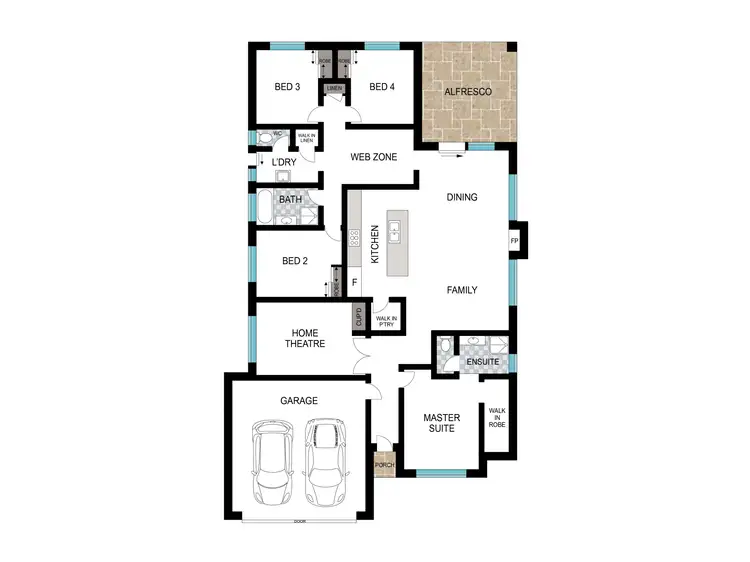 Floorplan of Homely house listing, 13 Kincraig Street, Donnybrook WA 6239