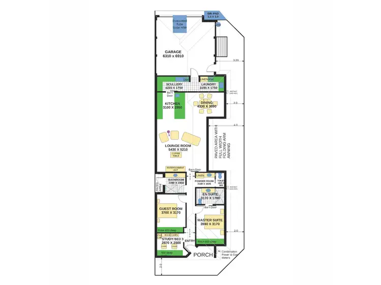 Floorplan of Homely house listing, 45 Marlock Road, Kwinana Town Centre WA 6167