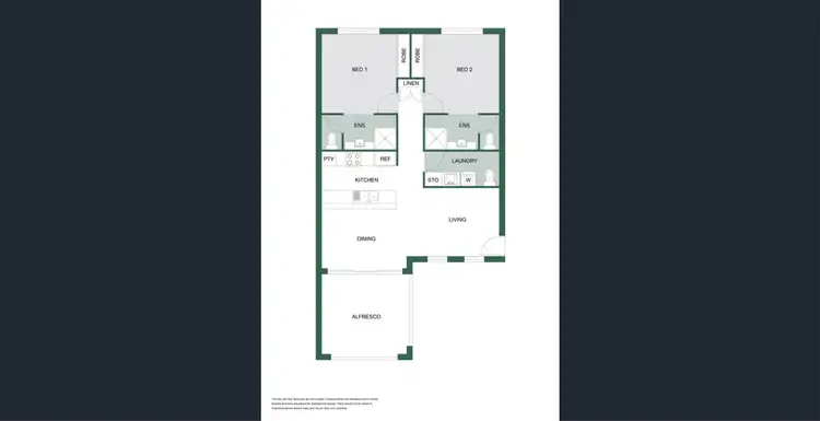 Floorplan of Homely unit listing, 3/122 Rockingham Road, Hamilton Hill WA 6163