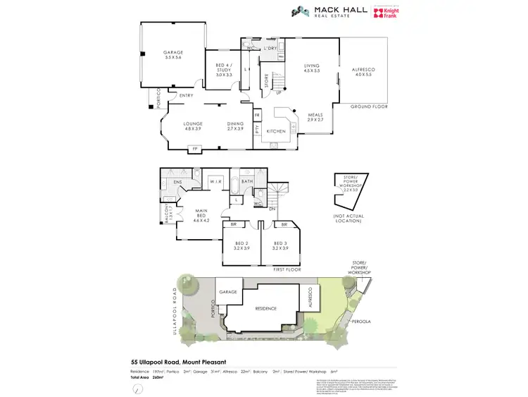 Floorplan of Homely house listing, 55 Ullapool Road, Mount Pleasant WA 6153