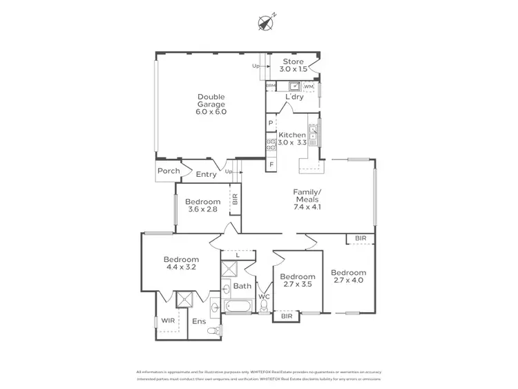 Floorplan of Homely townhouse listing, 8C Wyong Road, Bentley WA 6102
