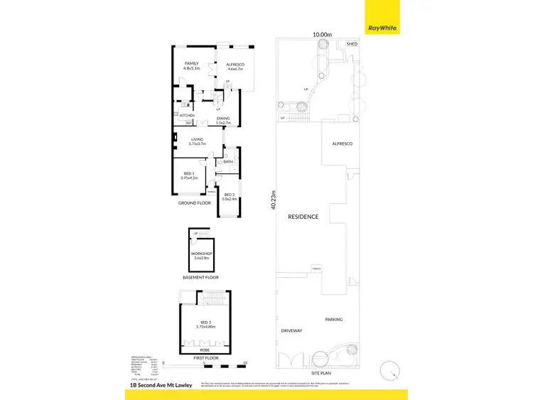 Floorplan of Homely house listing, 1B Second Avenue, Mount Lawley WA 6050