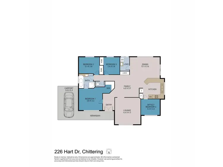 Floorplan of Homely rural property listing, 226 Hart Drive, Chittering WA 6084