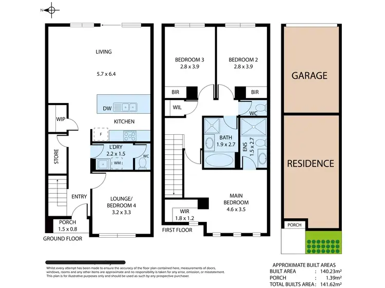 Floorplan of Homely house listing, Address available on request
