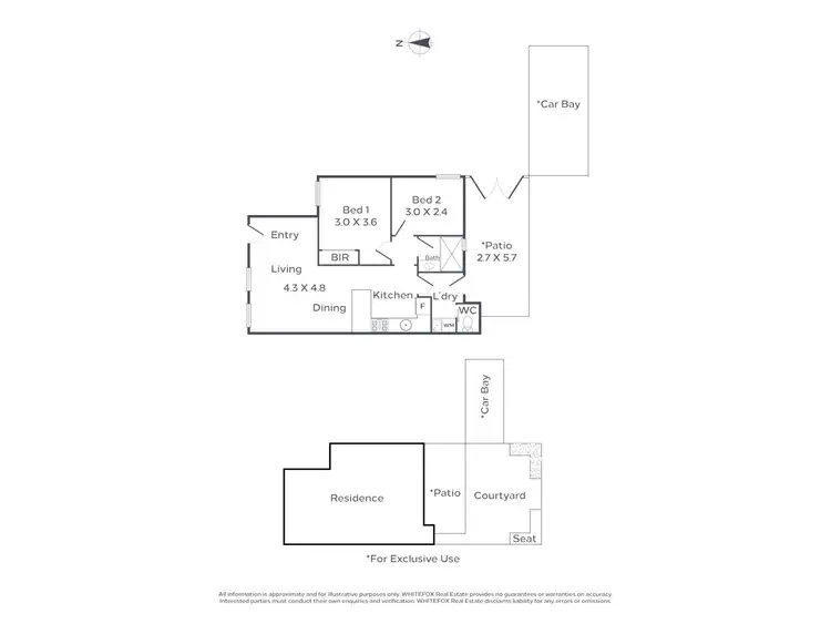 Floorplan of Homely villa listing, 9/134 Deanmore Road, Scarborough WA 6019