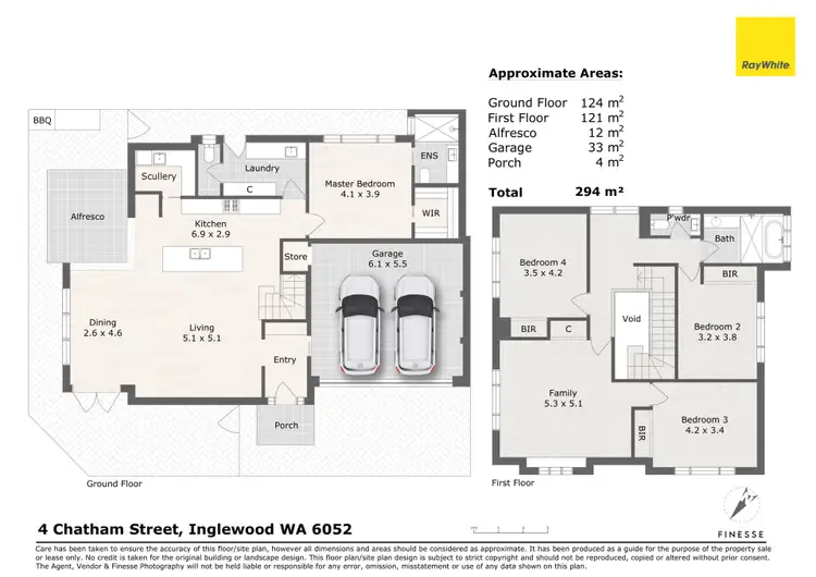 Floorplan of Homely house listing, 4 Chatham Street, Inglewood WA 6052