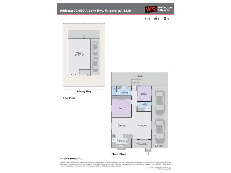 Floorplan of Homely house listing, 73, 550 Albany Highway, Milpara WA 6330