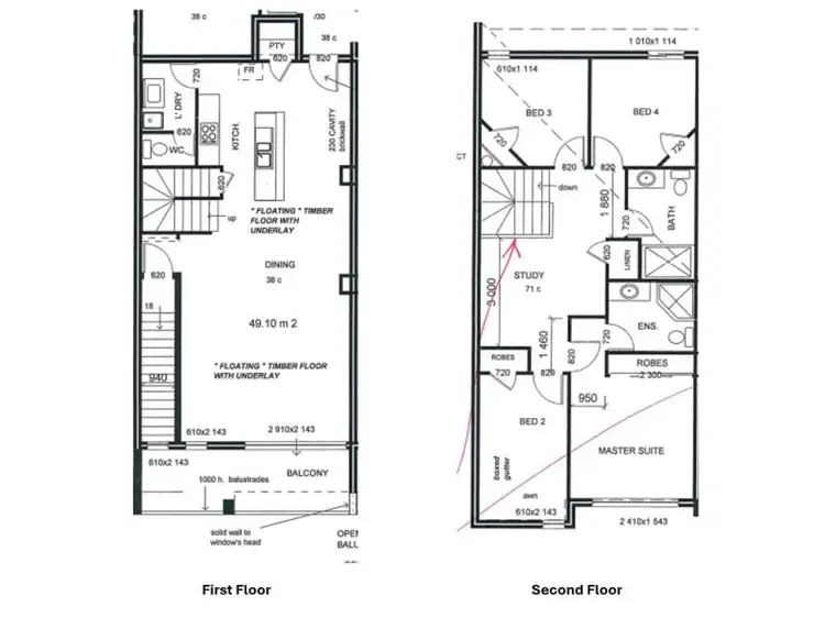 Floorplan of Homely unit listing, 2/69 Grand Boulevard, Joondalup WA 6027