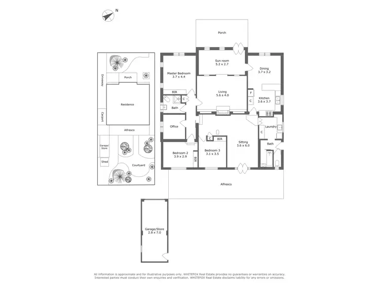 Floorplan of Homely house listing, 23 Monk Street, Kensington WA 6151