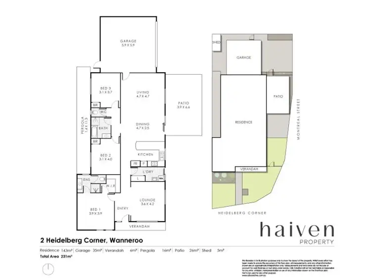 Floorplan of Homely house listing, 2 Heidelberg Corner, Wanneroo WA 6065