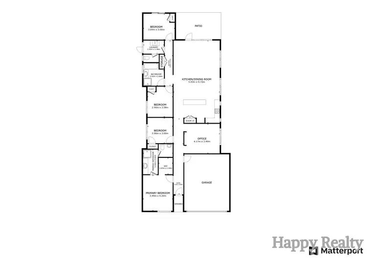 Floorplan of Homely house listing, 66 Pleasant Avenue, Piara Waters WA 6112