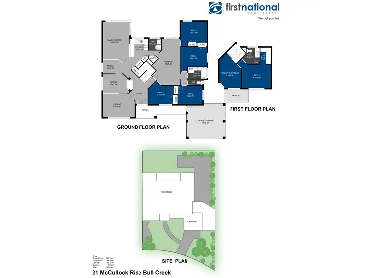 Floorplan of Homely house listing, 21 McCullock Rise, Bull Creek WA 6149