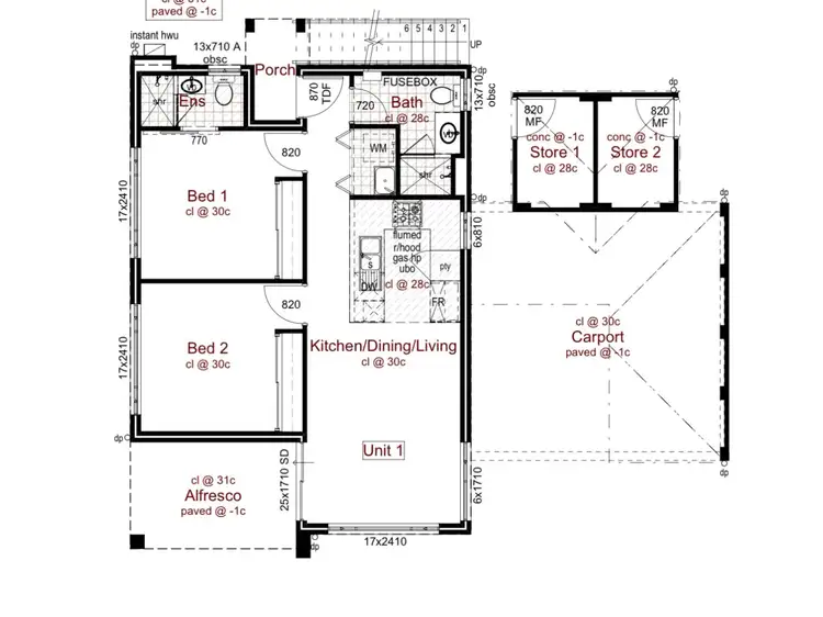 Floorplan of Homely apartment listing, 3A Costata Gate, Hammond Park WA 6164