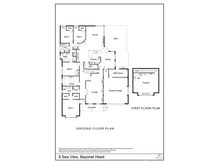Floorplan of Homely house listing, 6 Sea View, Bayonet Head WA 6330