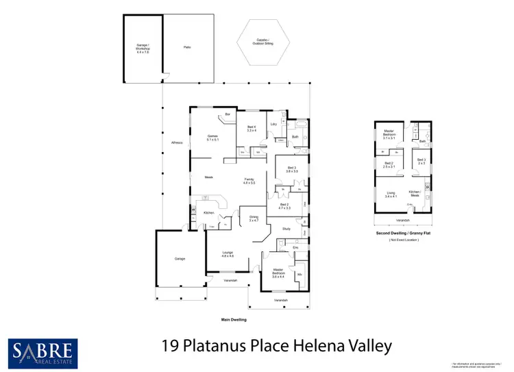 Floorplan of Homely house listing, 19 Platanus Place, Helena Valley WA 6056