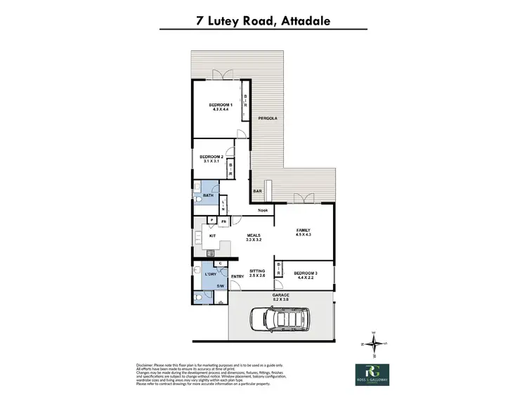 Floorplan of Homely house listing, 7 Lutey Road, Attadale WA 6156