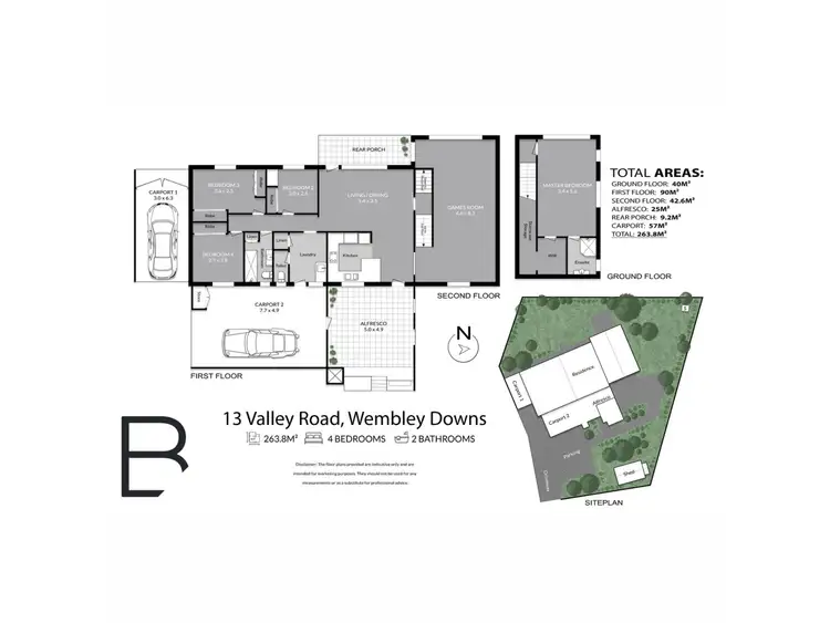 Floorplan of Homely house listing, 13 Valley Road, Wembley Downs WA 6019