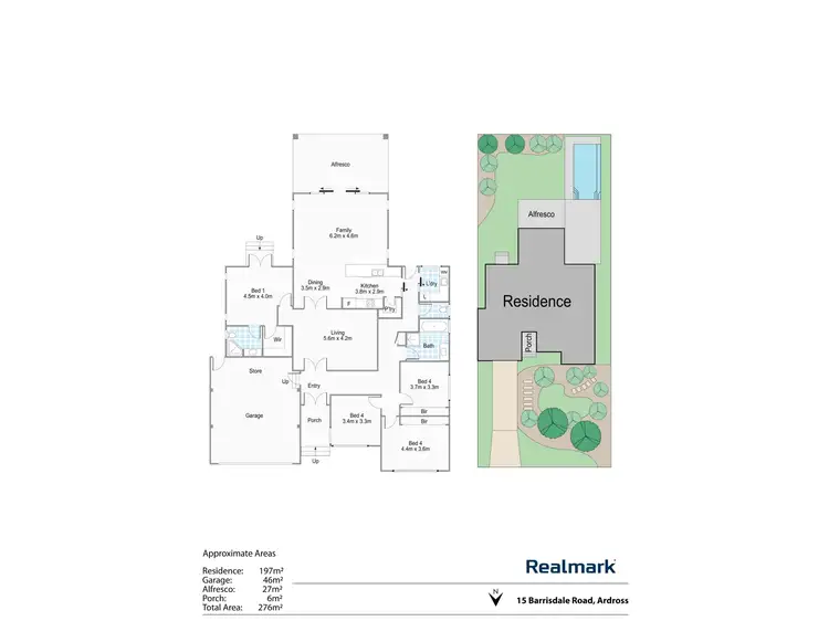 Floorplan of Homely house listing, 15 Barrisdale Road, Ardross WA 6153