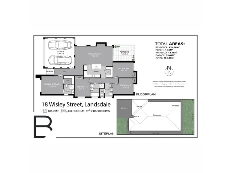 Floorplan of Homely house listing, 18 Wisley Street, Landsdale WA 6065