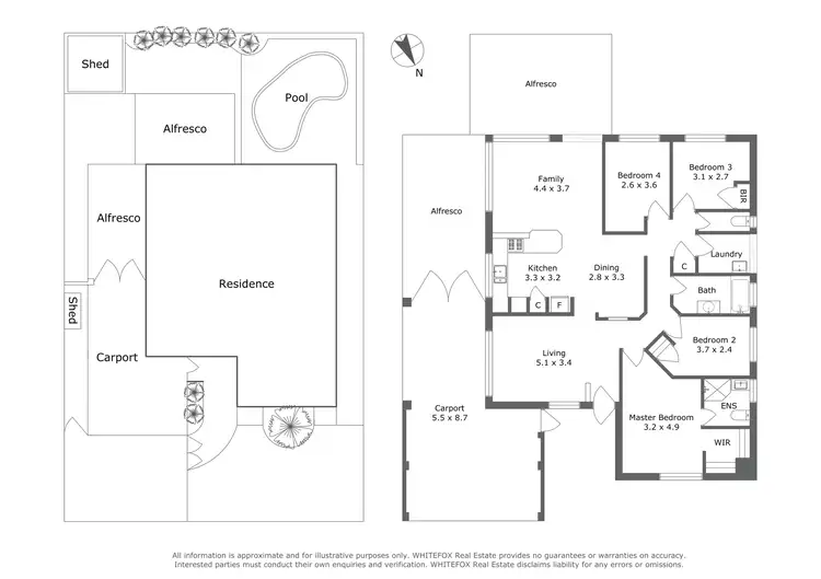 Floorplan of Homely house listing, 7 Mammoth Court, Ballajura WA 6066