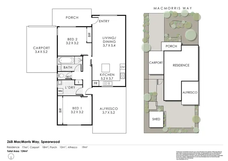 Floorplan of Homely house listing, 26B MacMorris Way, Spearwood WA 6163