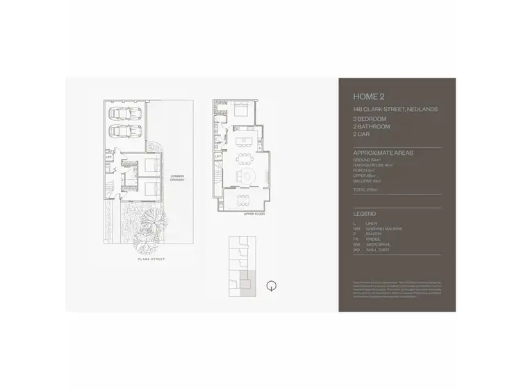 Floorplan of Homely house listing, 14B Clark Street, Nedlands WA 6009