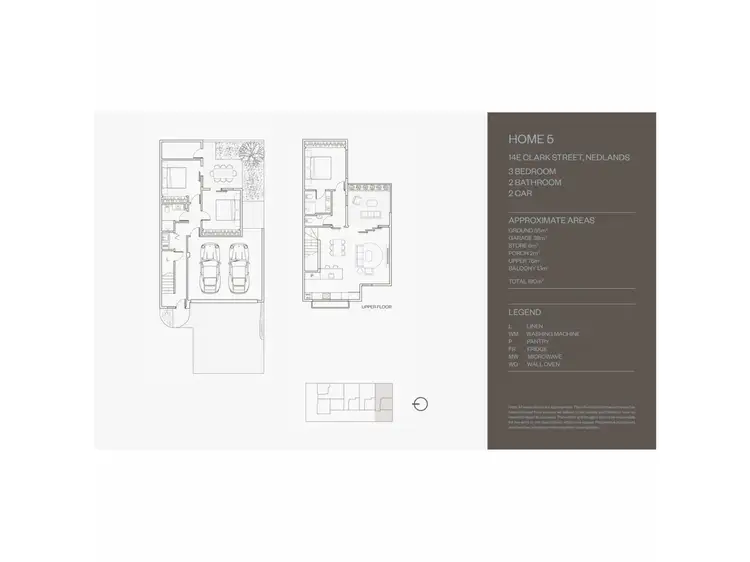 Floorplan of Homely house listing, 14E Clark Street, Nedlands WA 6009