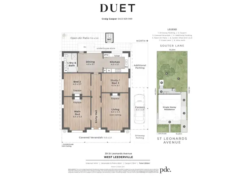 Floorplan of Homely house listing, 39 St Leonards Avenue, West Leederville WA 6007