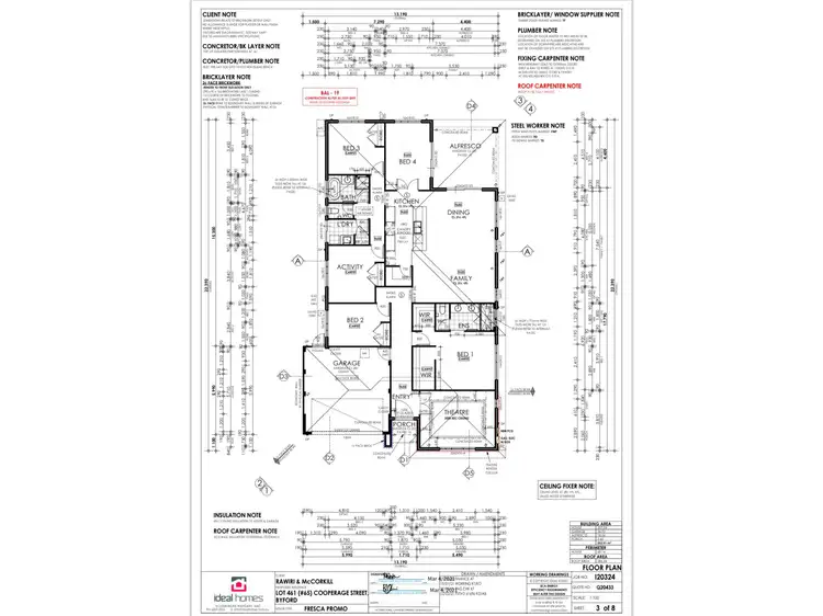 Floorplan of Homely house listing, 65 COOPERAGE STREET, Byford WA 6122