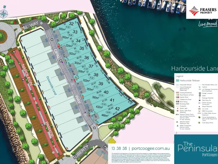 Floorplan of Homely land listing, Lot 42, Opal Way, North Coogee WA 6163