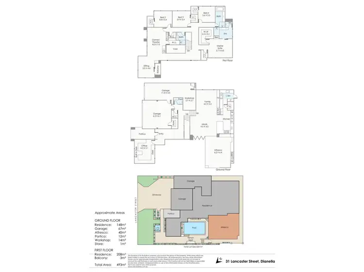 Floorplan of Homely house listing, 31 Lancaster Street, Dianella WA 6059