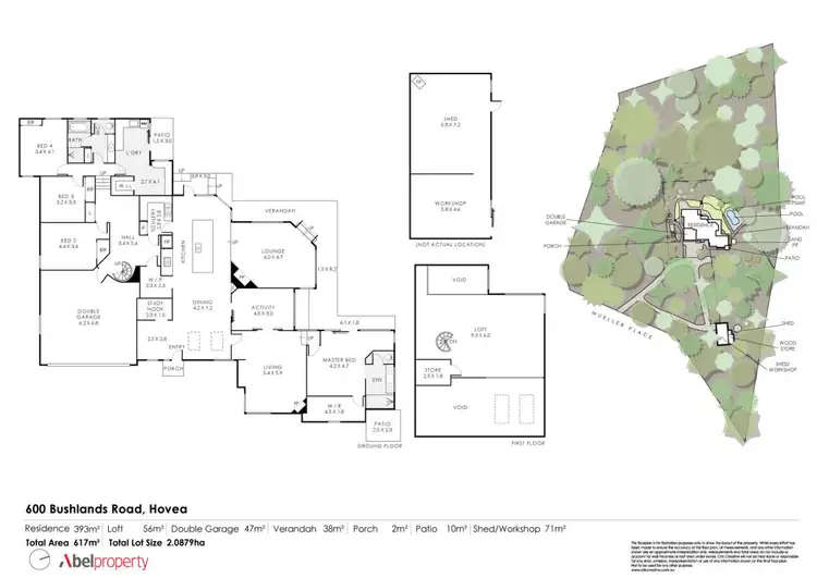 Floorplan of Homely house listing, 600 Bushlands Road, Hovea WA 6071