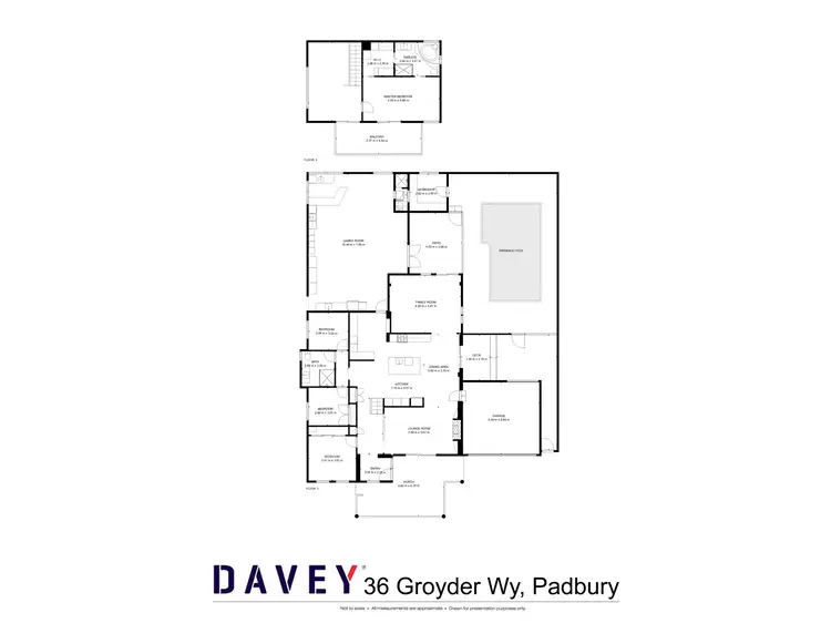 Floorplan of Homely house listing, 36 Groyder Way, Padbury WA 6025