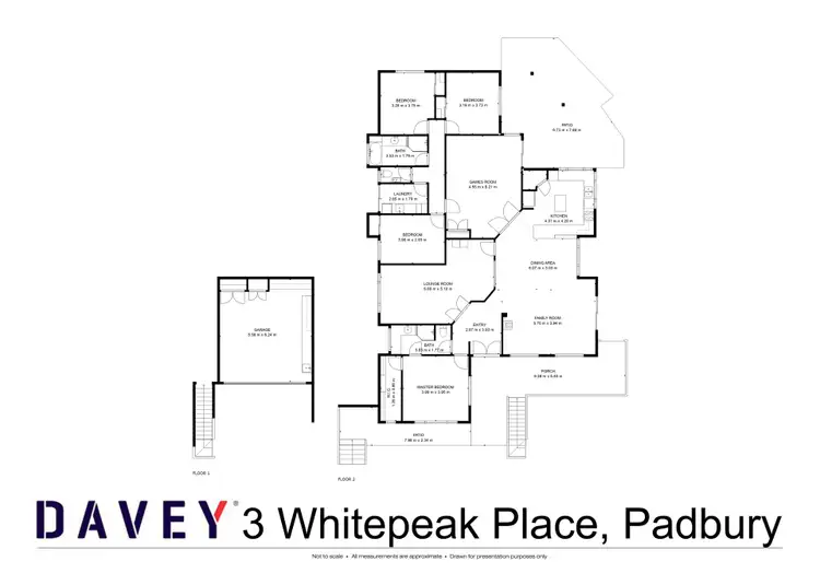 Floorplan of Homely house listing, 3 Whitepeak Place, Padbury WA 6025