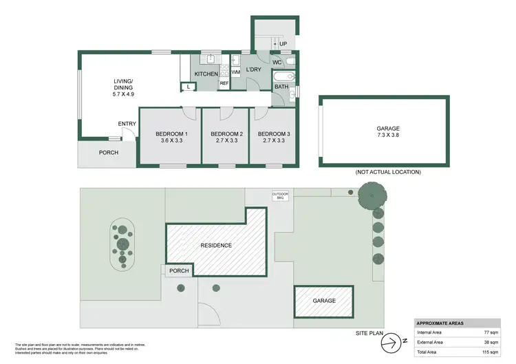 Floorplan of Homely house listing, 48 Keeley Way, Girrawheen WA 6064