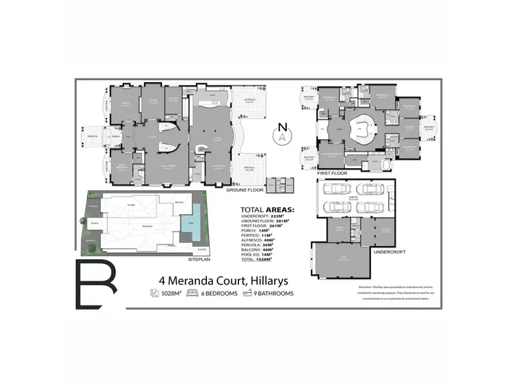 Floorplan of Homely house listing, 4 Meranda Court, Hillarys WA 6025