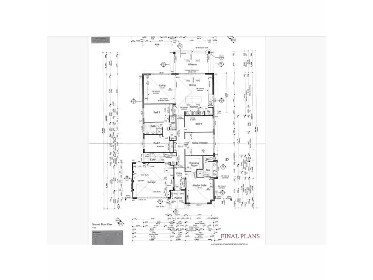 Floorplan of Homely house listing, 14 Anniston Loop, Meadow Springs WA 6210