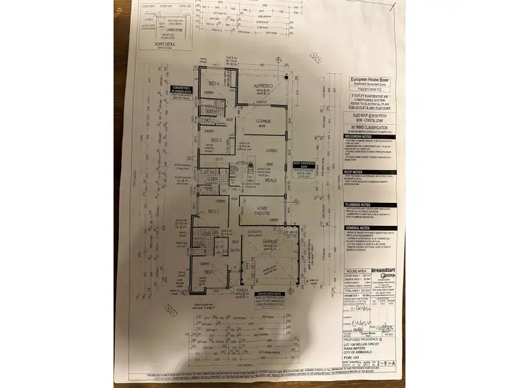 Floorplan of Homely house listing, 23 Bellas Circuit, Piara Waters WA 6112