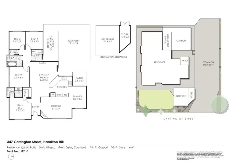 Floorplan of Homely house listing, 347 Carrington Street, Hamilton Hill WA 6163