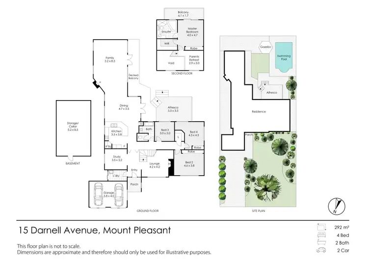Floorplan of Homely house listing, 15 Darnell Avenue, Mount Pleasant WA 6153